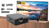 Minipc ordinateur Intel Celeron Core I3 Linux bras sans ventilateur Mini carte mère bureau Barebone personnel Portable Mini ordinateur de bureau