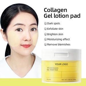 Cotton Toner Pad LHA Daily Exfoliating collagen Vitamin C Absorbent Dry Sensitive Acne-Prone Skin-Whitening Pore Refining - Product Image 3