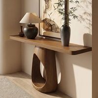 Meilleures Ventes 2026 : Console d'entrée moderne en bois pour salon, appartement et hôtel