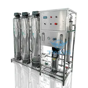 수처리 공장 자동 소형 RO 필터 식수 공장 500L 500LPH SS304 기계