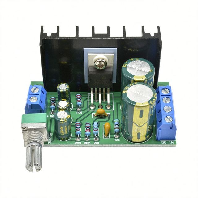 DC/AC 12-24V 5W-120W TDA2050 Mono Audio Power Amplifier Board Module 1 Channel Power Amplification Board Expansion Board Module