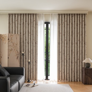 Chất Lượng Cao Phong Cách Mỹ Màn Cửa Sổ Rèm Cửa Vải In Hoa Mô Hình Rèm Vải Cho Phòng Khách Phòng Ngủ - Product Image 6