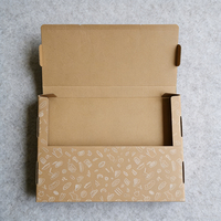 Caja de Embalaje Reutilizable y Ecológica para Carpetas de Oficina, Resistente, con Logotipo Personalizado, Forma Oblonga, Forro de Cartón, Cartón Corrugado Grueso