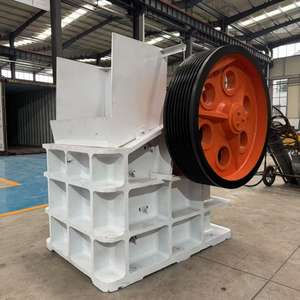 Щековая дробилка для камня и руды с ПЛК-управлением, приводом от двигателя переменного тока, высокой производительностью, с подшипниками и редуктором для строительной техники - Product Image 2