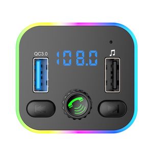 Adaptateur USB de musique de voiture pour VW Adaptateur pour téléphone portable Adaptateur USB pour <span class=keywords><strong>autoradio</strong></span> avec lumières colorées - Product Image 4