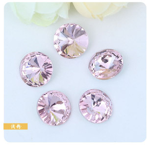 Rhinestones Glass Crystal 8-18mm Pointed Bottom Satellite Shape For Phone <b>Case</b> DIY Decoration - Product Image 3