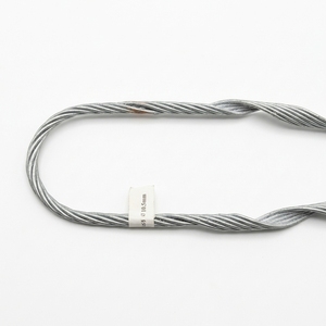 Pince de suspension préformée pour câbles ADSS, pince de tension Guy Grip, surface lisse uniforme blanc argenté, marque <span class=keywords><strong>Shenyong</strong></span>, ISO9001 - Product Image 2