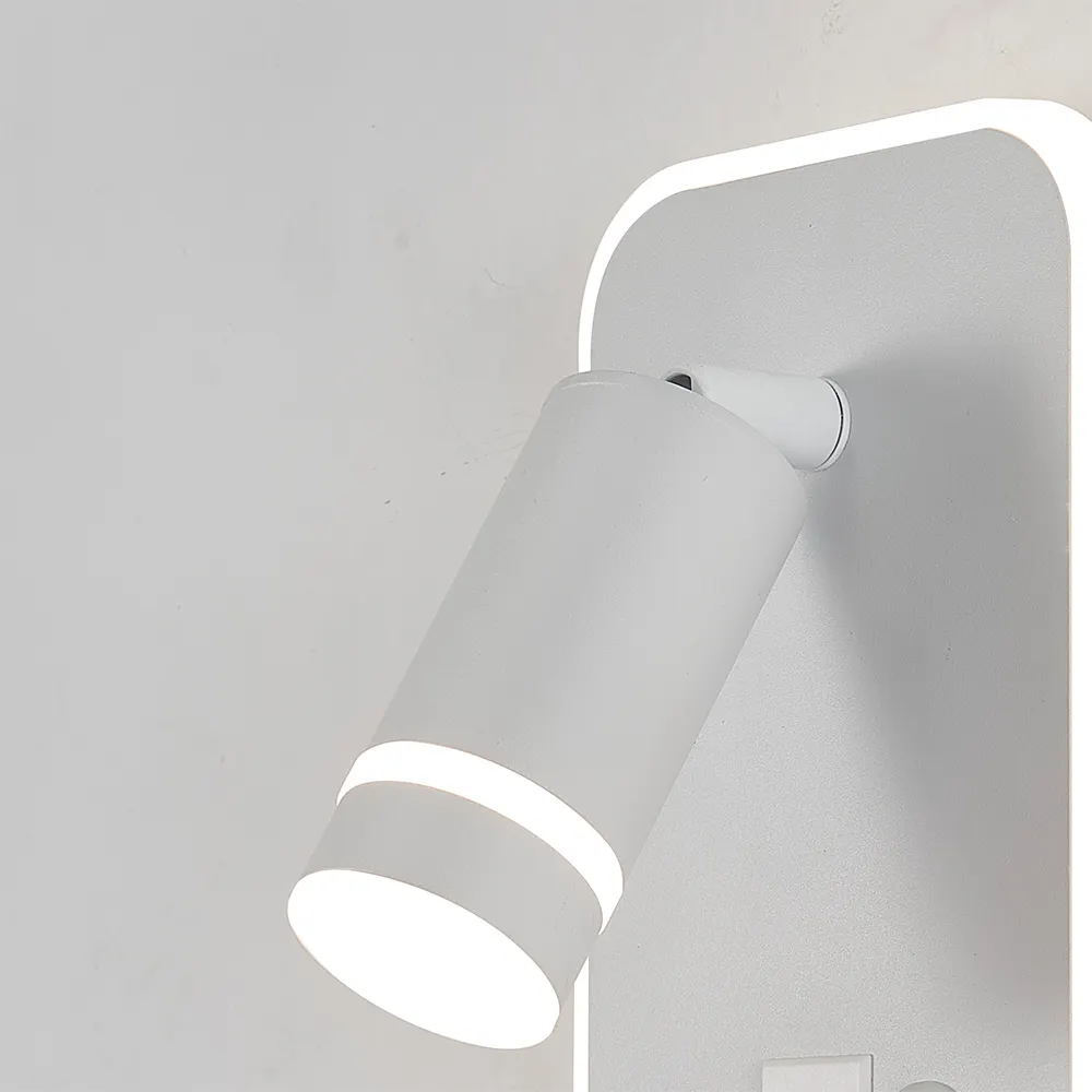 핫 세일 표면 장착 트렌디 한 거실 램프 실내 장식 침실 독서 새로운 북유럽 LED 벽 램프 현대 벽 조명