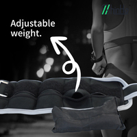Shinho OEM – Poids réglables pour chevilles et poignets avec sangles de sécurité réfléchissantes, conformes aux normes EU PPWR REACH, pour l'entraînement musculaire, la course à pied et le cardio-training