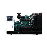 Generador diésel de tipo abierto, funciona con motor DCEC 6BT5.9-G2, con tanque de combustible de Base, 100KW