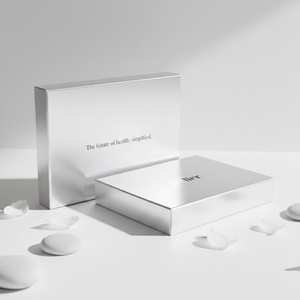 Caja de Cartón Rígido Kraft de Alta Gama Personalizada con Grabado en Relieve para Empaque de Velas de Aceite Esencial, Biodegradable y Reciclada Premium - Product Image 3