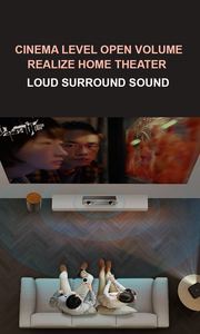 Chất lượng cao 20 Wát hyperboom Stereo Bass sốc TV Soundbar với Led Gương cho gamer rạp hát tại nhà và Hộp loa - Product Image 4