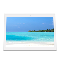 Tableta de doble pantalla Monitor táctil Android de 10 pulgadas Quiosco de mesa Reproductor de publicidad Wifi