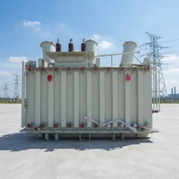 Transformateur de puissance triphasé immergé dans l'huile de qualité utilitaire 150000 kVA, refroidissement ONAN/ONAF, haute efficacité, conception personnalisée disponible