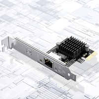 DTECH 1000Mbps PCI-E Red cableada Express Adaptador DE DATOS PCI-E a 2,5G Tarjeta de red Gigabit