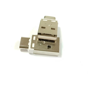 อะแดปเตอร์แปลง <span class=keywords><strong>USB</strong></span> A <span class=keywords><strong>ตัวผู้</strong></span> เป็น Type C <span class=keywords><strong>ตัวผู้</strong></span> แบบ PCB SMD ชนิด Type-C <span class=keywords><strong>USB</strong></span> <span class=keywords><strong>2</strong></span>.0 สำหรับชาร์จและถ่ายโอนข้อมูล - Product Image 2