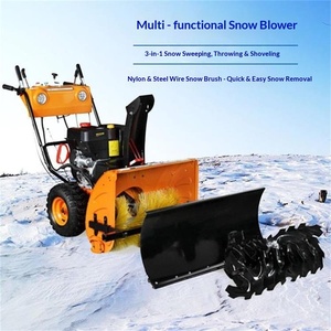 15 Horsepower Hand Push <b>Snow</b> Throwing <b>Machine</b> Three-in-One Gasoline <b>Snow</b> Removal and <b>Snow</b> Cleaning <b>Machine</b> Road <b>Snow</b> for - Product Image 1