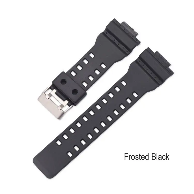 Un bracelet de montre Hock pour Casio G Shock remplacement noir étanche bracelets accessoires Gd-100 G-8900