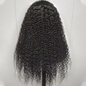 Perruque Lace Front en Cheveux Humains Vierges Remy, Densité 200%, Cheveux Longs, Ondulation Profonde Lâche Bouclée Cambodgienne, 13*4/13*6 HD pour Machine à Perruques - Product Image 3