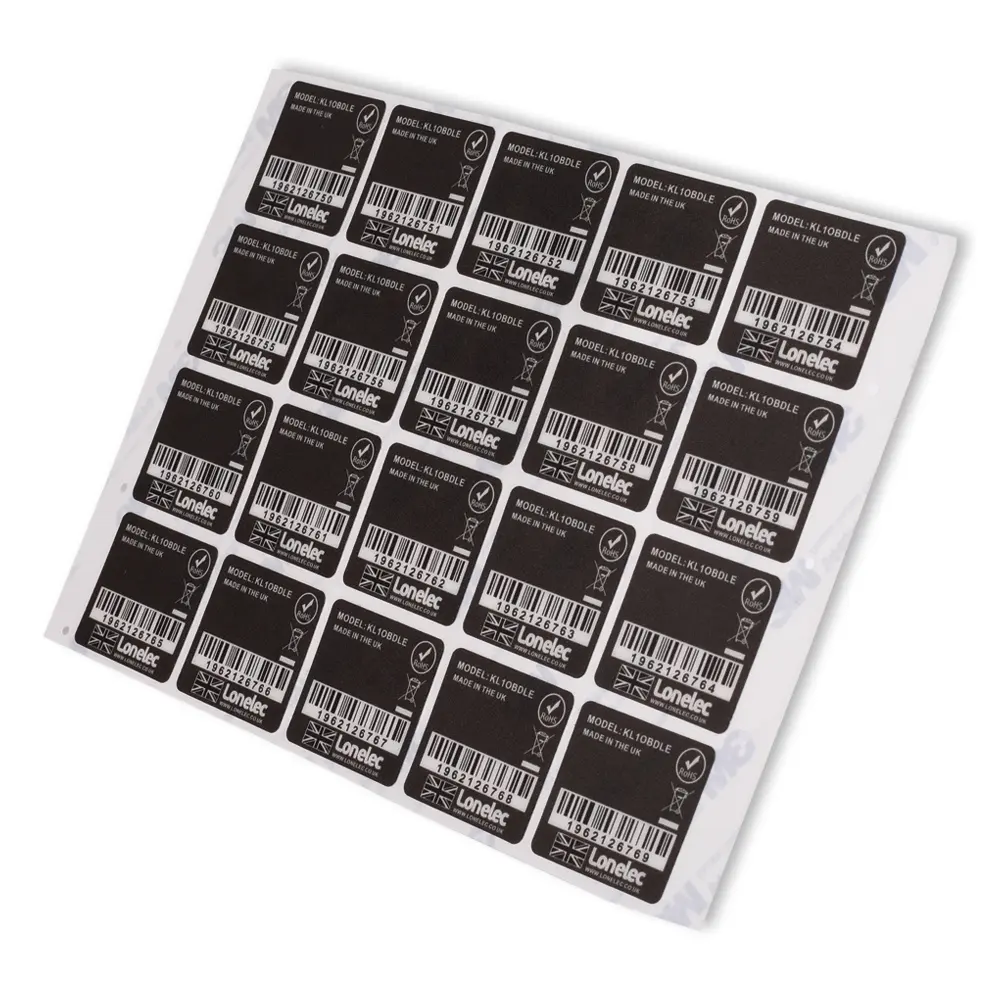 Customized Die Cut PET PC membrana sovrapposizione grafica serigrafia adesiva