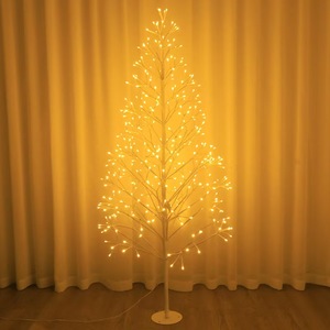 <span class=keywords><strong>Arbre</strong></span> de <span class=keywords><strong>bouleau</strong></span> <span class=keywords><strong>lumineux</strong></span> avec lumières <span class=keywords><strong>LED</strong></span> dorées chaudes pour la décoration de Noël en extérieur - Product Image 4