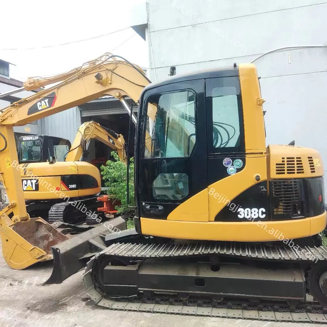 Ottime condizioni CAT 308C escavatore usato di seconda mano idraulico scavatore cingolato