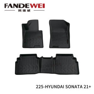 Tapis de voiture pour <span class=keywords><strong>HYUNDAI</strong></span> IX35 Sonata Stargazer <span class=keywords><strong>IONIQ</strong></span> 5 Tapis de coffre Tapis de sol Tapis de protection - Product Image 3