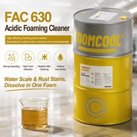 Coomcool FAC 630 Nettoyant détartrant moussant acide pour l'entretien CIP des usines alimentaires industrielles
