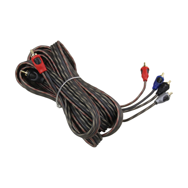 Car RCA Audio Interconnect Cable Stereo Cable Good Quality Car RCA Audio Video Cable