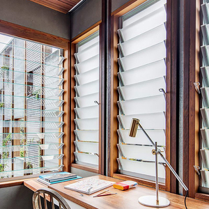 إطار الألومنيوم مخصص كوة مصراع نافذة نوافذ Jalousie - Product Image 2