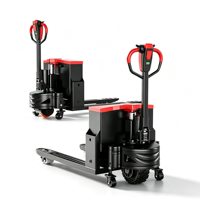 Chariot élévateur électrique tout-terrain pour entrepôt et port, transpalette hydraulique robuste