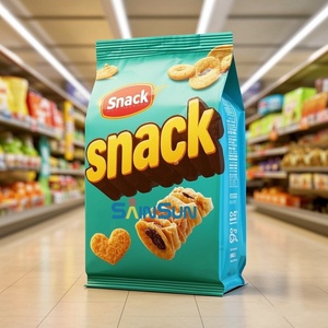 High Quality Aluminum Foil Snacks Packaging <b>Bags</b> for Milk Jelly Sushi Chewing Gum Canned Food - Product Image 3