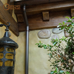 Sistema di Grondaie in Rame Stile Europeo Tipo H e Tipo K con Pluviale a Prezzo all'Ingrosso - Product Image 5