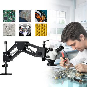 Kính hiển vi vi mô 7X-45X 4K, dụng cụ quang học, gương vi mô khảm, kính hiển vi vi mô dùng để chế tác kim cương, kính hiển vi chế tác trang <span class=keywords><strong>s</strong></span>ức dành cho thợ kim hoàn - Product Image 5