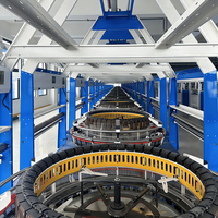 Tisserie circulaire à six navettes pour sacs en filet, machine à fabriquer des tuyaux d'incendie