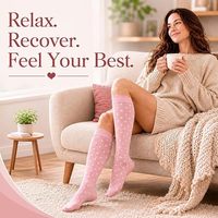Chaussettes de compression graduée personnalisées 15-20 mmHg 20-30 mmHg – Meilleur soutien pour infirmières, course à pied, randonnée – Chaussettes de compression pour femmes