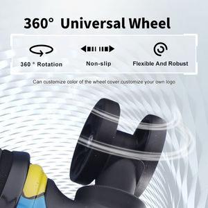 בנים צבעוניות ילדים ילדים חיות קריקטורה דמויות חמודות מיני מקרה טובה נסיכה לשאת על מזוודות ילדים מזוודות - Product Image 3