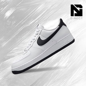 Nike Air Force 1 '07 'white Black Outsole' Zapatos de Estilo Casual, Zapatillas de Moda de Lujo para Hombre - Product Image 1