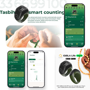 Iqibla zikr Ring <span class=keywords><strong>jood</strong></span> Lite J01T Smart tasbih Digital zikir muslim Counter Ring 2026ใหม่ - Product Image 6
