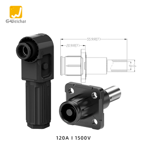 ขั้วแบตเตอรี่ EW-100A สำหรับอุตสาหกรรมพลังงาน DC ขั้วต่อกระแสไฟขนาดใหญ่ขั้วต่อเก็บพลังงาน IP67 - Product Image 4