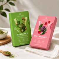 Individuell Bedruckte Umweltfreundliche Geschenkpapierboxen Starre Verpackungsboxen für Essbare Snacks und Schokolade