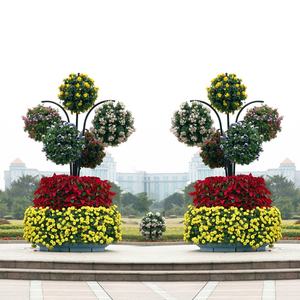 Pot de fleurs hydroponique vertical écologique - Product Image 1