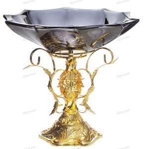 Ensemble de bols en verre de conception italienne écologique faits à la main 8:2:2 pour les cérémonies de mariage et les fêtes - Product Image 5