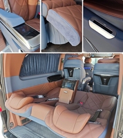 Ensemble de 2 sièges de capitaine inclinables électriquement avec repose-jambes, ventilation et chauffage pour Mercedes Benz Vito W447