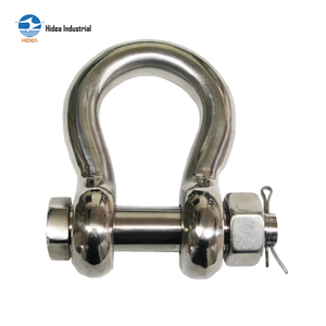 เหล็กกล้าไร้สนิม AISI 304 316 WLL 1/3-55T  ชัคเกิลโบว์แบบอเมริกัน ชัคเกิลยึดแบบสลักเกลียว ชัคเกิลยกแบบตีขึ้นรูป ทนทานต่อการกัดกร่อน - Product Image 3