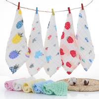 Serviette personnalisée en mousseline de coton biologique pour nouveau-né 100% coton compressé Burp Cloth 30x30cm et 25x50cm tailles disponibles