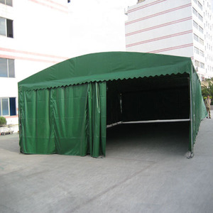 Carpa Plegable Retráctil para Exteriores de 6x8m con Estructura de Aleación de Aluminio y Tela Oxford con Paredes Laterales, Protección Solar para Eventos y Almacenamiento - Product Image 1