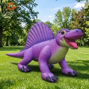 Dinosaure gonflable personnalisé, dinosaure gonflable géant violet <span class=keywords><strong>pour</strong></span> événements - Product Image 1