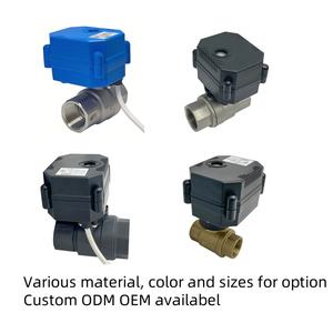 Mini Actuador Eléctrico <span class=keywords><strong>de</strong></span> 2 Vías <span class=keywords><strong>de</strong></span> Acero Inoxidable, UPVC y Latón, DC5V DC12V, Válvula <span class=keywords><strong>de</strong></span> Bola Motorizada <span class=keywords><strong>de</strong></span> 12v para Control <span class=keywords><strong>de</strong></span> Cierre <span class=keywords><strong>de</strong></span> Aire y Agua - Product Image 3