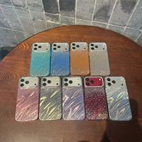 Étui de téléphone portable brillant avec effet d'ondulation d'eau pour iPhone 18, pour iPhone 18 Pro, pour iPhone 18 Pro Max